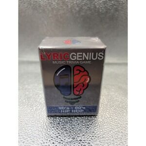 Lyric Genius 90's - 00's Hip Hop Music Trivia‎ Card Game New